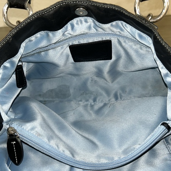 Coach Black and Gray Shoulder Bag - Picture 12 of 12